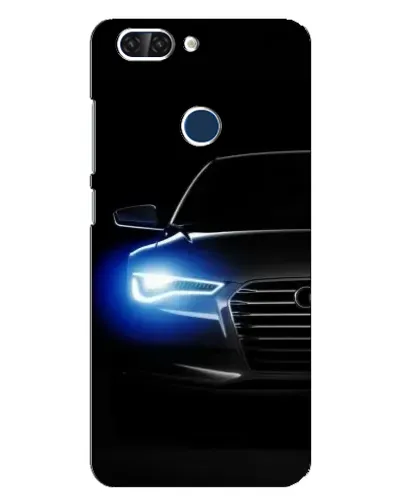 Чехол для ZTE Blade V9 с картинкой «Неоновый взгляд Audi» Чехол для ZTE Blade V9 с картинкой «Неоновый взгляд Audi»