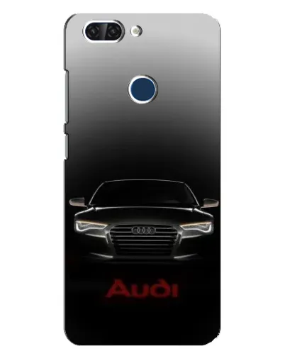 Чехол для ZTE Blade V9 с картинкой «Audi — градиентный контур» Чехол для ZTE Blade V9 с картинкой «Audi — градиентный контур»