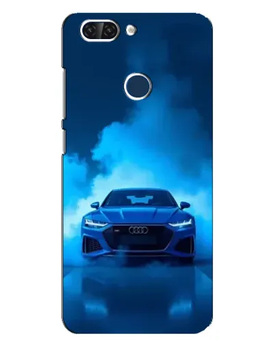 Чехол для ZTE Blade V9 с картинкой «Audi — голубая энергия» Чехол для ZTE Blade V9 с картинкой «Audi — голубая энергия»
