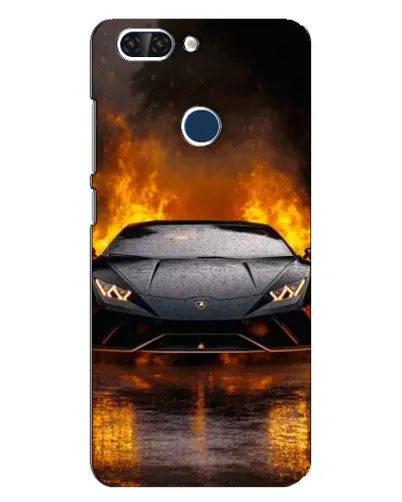 Чехол для ZTE Blade V9 с картинкой «Lamborghini в огне» Чехол для ZTE Blade V9 с картинкой «Lamborghini в огне»