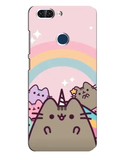 Чехол для ZTE Blade V9 с картинкой «Единорог Pusheen»