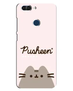 Чохол для ZTE Blade V9 з картинкою «Pusheen логотип» Чохол для ZTE Blade V9 з картинкою «Pusheen логотип»