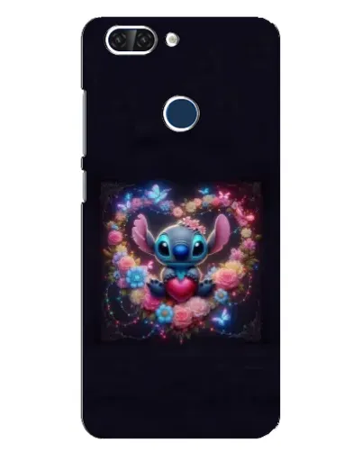 Чехол для ZTE Blade V9 с картинкой «Stitch в цветах» Чехол для ZTE Blade V9 с картинкой «Stitch в цветах»