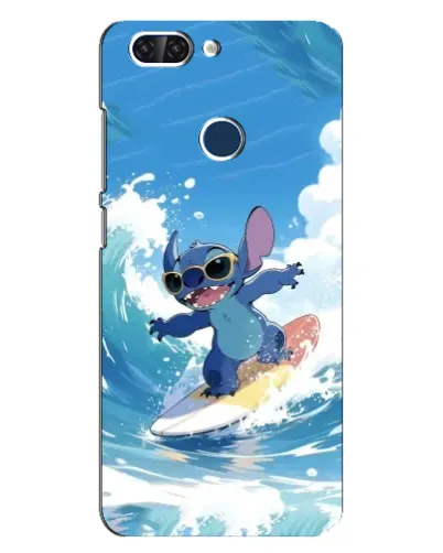 Чехол для ZTE Blade V9 с картинкой «Стич на волне» Чехол для ZTE Blade V9 с картинкой «Стич на волне»
