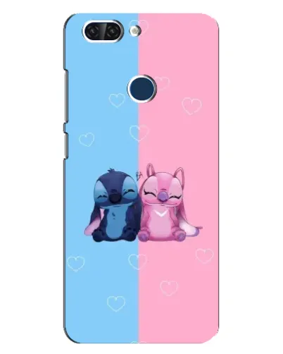 Чехол для ZTE Blade V9 с картинкой «Stitch и Angel Love» Чехол для ZTE Blade V9 с картинкой «Stitch и Angel Love»