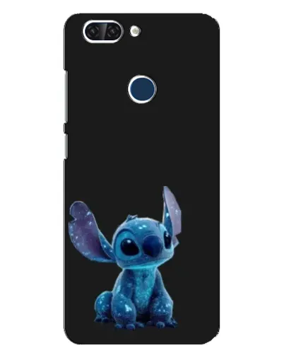 Чехол для ZTE Blade V9 с картинкой «Стич на черном» Чехол для ZTE Blade V9 с картинкой «Стич на черном»