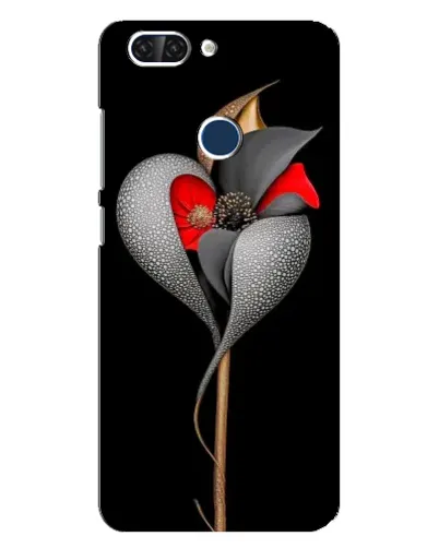 Чехол для ZTE Blade V9 с картинкой «Серебряный фантазийный цветок» Чехол для ZTE Blade V9 с картинкой «Серебряный фантазийный цветок»