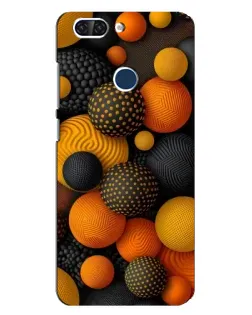 Чехол для ZTE Blade V9 с картинкой «Объемные оранжевые сферы» Чехол для ZTE Blade V9 с картинкой «Объемные оранжевые сферы»