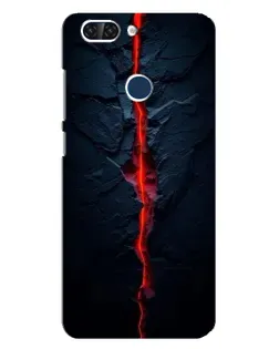 Чехол для ZTE Blade V9 с картинкой «Kрасная лавовая трещина» Чехол для ZTE Blade V9 с картинкой «Kрасная лавовая трещина»