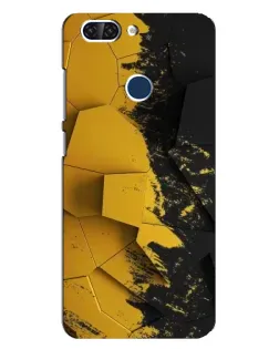 Чехол для ZTE Blade V9 с картинкой «Золотые осколки геометрии» Чехол для ZTE Blade V9 с картинкой «Золотые осколки геометрии»