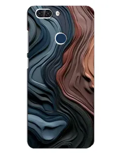 Чехол для ZTE Blade V9 с картинкой «Цветные волны каньона» Чехол для ZTE Blade V9 с картинкой «Цветные волны каньона»