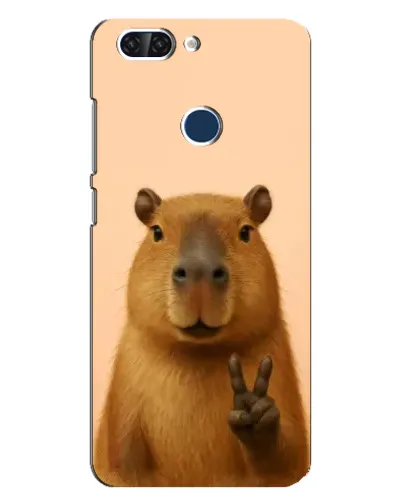 Чехол для ZTE Blade V9 с картинкой «Капибара виктория» Чехол для ZTE Blade V9 с картинкой «Капибара виктория»