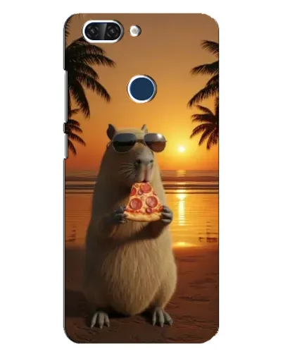 Чехол для ZTE Blade V9 с картинкой «Капибара с пиццей» Чехол для ZTE Blade V9 с картинкой «Капибара с пиццей»