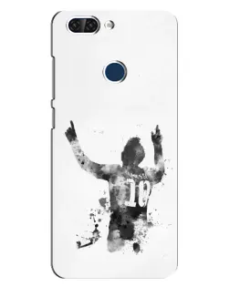 Чохол для ZTE Blade V9 з картинкою «Чорно-білий силует Мессі» Чохол для ZTE Blade V9 з картинкою «Чорно-білий силует Мессі»