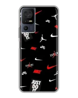 Чехол для ZTE Nubia A75 с картинкой «Nike Mix Pattern»