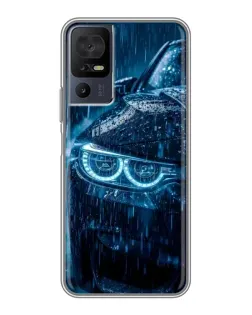 Чехол для ZTE Nubia A75 с картинкой «BMW под дождем»