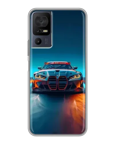 Чехол для ZTE Nubia A75 с картинкой «BMW — огни неона» Чехол для ZTE Nubia A75 с картинкой «BMW — огни неона»