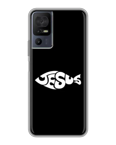 Чехол для ZTE Nubia A76 с картинкой «Рыба Jesus» Чехол для ZTE Nubia A76 с картинкой «Рыба Jesus»