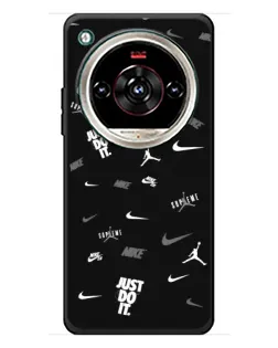 Чохол для ZTE Nubia Focus 2 Ultra з картинкою «Nike Black Pattern» Чохол для ZTE Nubia Focus 2 Ultra з картинкою «Nike Black Pattern»