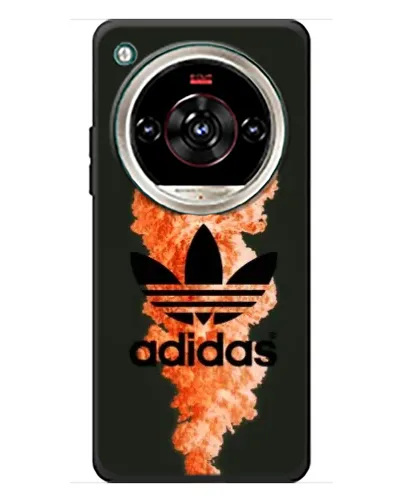 Чохол для ZTE Nubia Focus 2 Ultra з картинкою «Помаранчевий дим Adidas»