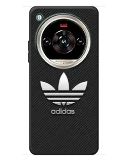 Чехол для ZTE Nubia Focus 2 Ultra с картинкой «Adidas Карбоновая текстура»