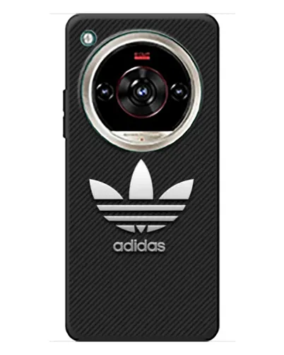 Чохол для ZTE Nubia Focus 2 Ultra з картинкою «Adidas Карбонова текстура»
