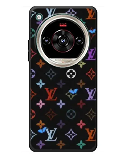 Чохол для ZTE Nubia Focus 2 Ultra з картинкою «Кольорова монограма LV»