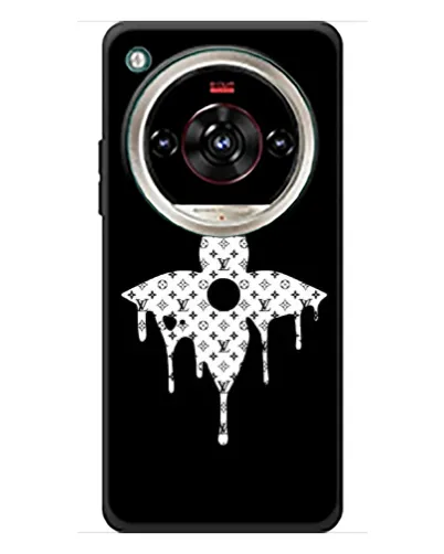 Чохол для ZTE Nubia Focus 2 Ultra з картинкою «Квіткова монограма»