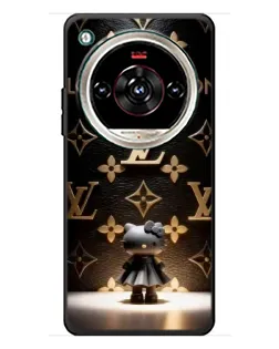 Чохол для ZTE Nubia Focus 2 Ultra з картинкою «Монограма з фігурою»