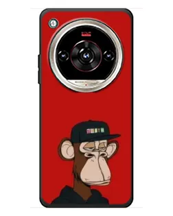 Чохол для ZTE Nubia Focus 2 Ultra з картинкою «Bored Ape — червоний фон» Чохол для ZTE Nubia Focus 2 Ultra з картинкою «Bored Ape — червоний фон»
