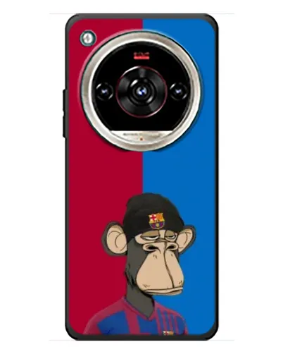 Чохол для ZTE Nubia Focus 2 Ultra з картинкою «Bored Ape — фанат Барси»