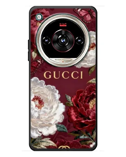 Чехол для ZTE Nubia Focus 2 Ultra с картинкой «Gucci — бордовые розы» Чехол для ZTE Nubia Focus 2 Ultra с картинкой «Gucci — бордовые розы»