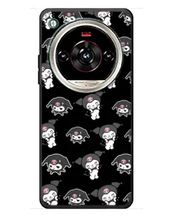 Чехол для ZTE Nubia Focus 2 Ultra с картинкой «Черный паттерн Kuromi» Чехол для ZTE Nubia Focus 2 Ultra с картинкой «Черный паттерн Kuromi»