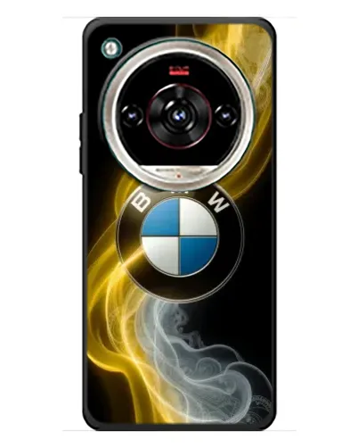 Чохол для ZTE Nubia Focus 2 Ultra з картинкою «Золотистий дим BMW»