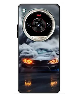 Чохол для ZTE Nubia Focus 2 Ultra з картинкою «BMW у диму» Чохол для ZTE Nubia Focus 2 Ultra з картинкою «BMW у диму»