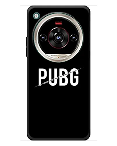 Чохол для ZTE Nubia Focus 2 Ultra з картинкою «PUBG — білий логотип»