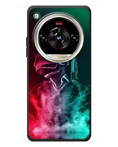 Чохол для ZTE Nubia Focus 2 Ultra з картинкою «PUBG — вогняний воїн»