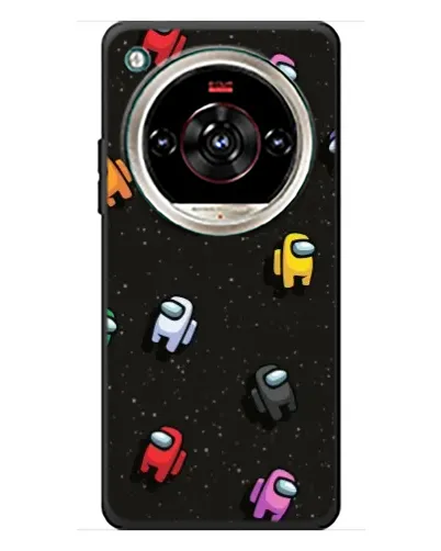 Чохол для ZTE Nubia Focus 2 Ultra з картинкою «Космічний патерн Among Us»