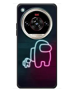Чохол для ZTE Nubia Focus 2 Ultra з картинкою «Among Us неон-арт» Чохол для ZTE Nubia Focus 2 Ultra з картинкою «Among Us неон-арт»