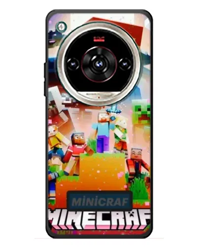 Чохол для ZTE Nubia Focus 2 Ultra з картинкою «Minecraft герої гри»