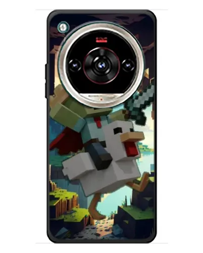Чохол для ZTE Nubia Focus 2 Ultra з картинкою «Стів та гусь»
