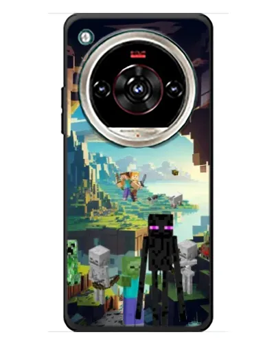 Чохол для ZTE Nubia Focus 2 Ultra з картинкою «Ендермен у лісі»