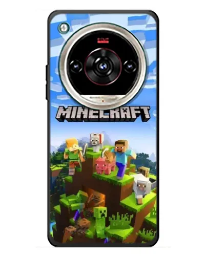 Чохол для ZTE Nubia Focus 2 Ultra з картинкою «Minecraft класичний світ»