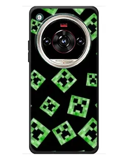 Чохол для ZTE Nubia Focus 2 Ultra з картинкою «Паттерн з кріперами» Чохол для ZTE Nubia Focus 2 Ultra з картинкою «Паттерн з кріперами»