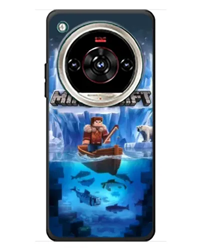 Чохол для ZTE Nubia Focus 2 Ultra з картинкою «Minecraft льодянийсвіт»