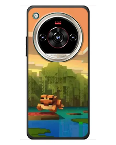 Чохол для ZTE Nubia Focus 2 Ultra з картинкою «Майнкрафт захід сонця»