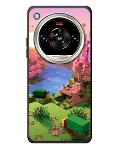 Чохол для ZTE Nubia Focus 2 Ultra з картинкою «Рожеве дерево Minecraft»