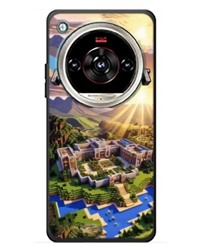 Чохол для ZTE Nubia Focus 2 Ultra з картинкою «Minecraft панорама»