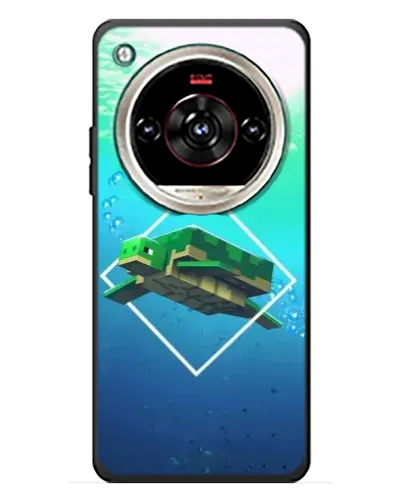 Чехол для ZTE Nubia Focus 2 Ultra с картинкой «Черепаха Minecraft» Чехол для ZTE Nubia Focus 2 Ultra с картинкой «Черепаха Minecraft»