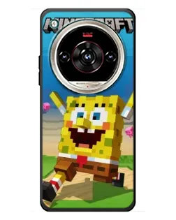 Чохол для ZTE Nubia Focus 2 Ultra з картинкою «Губка Боб Minecraft» Чохол для ZTE Nubia Focus 2 Ultra з картинкою «Губка Боб Minecraft»